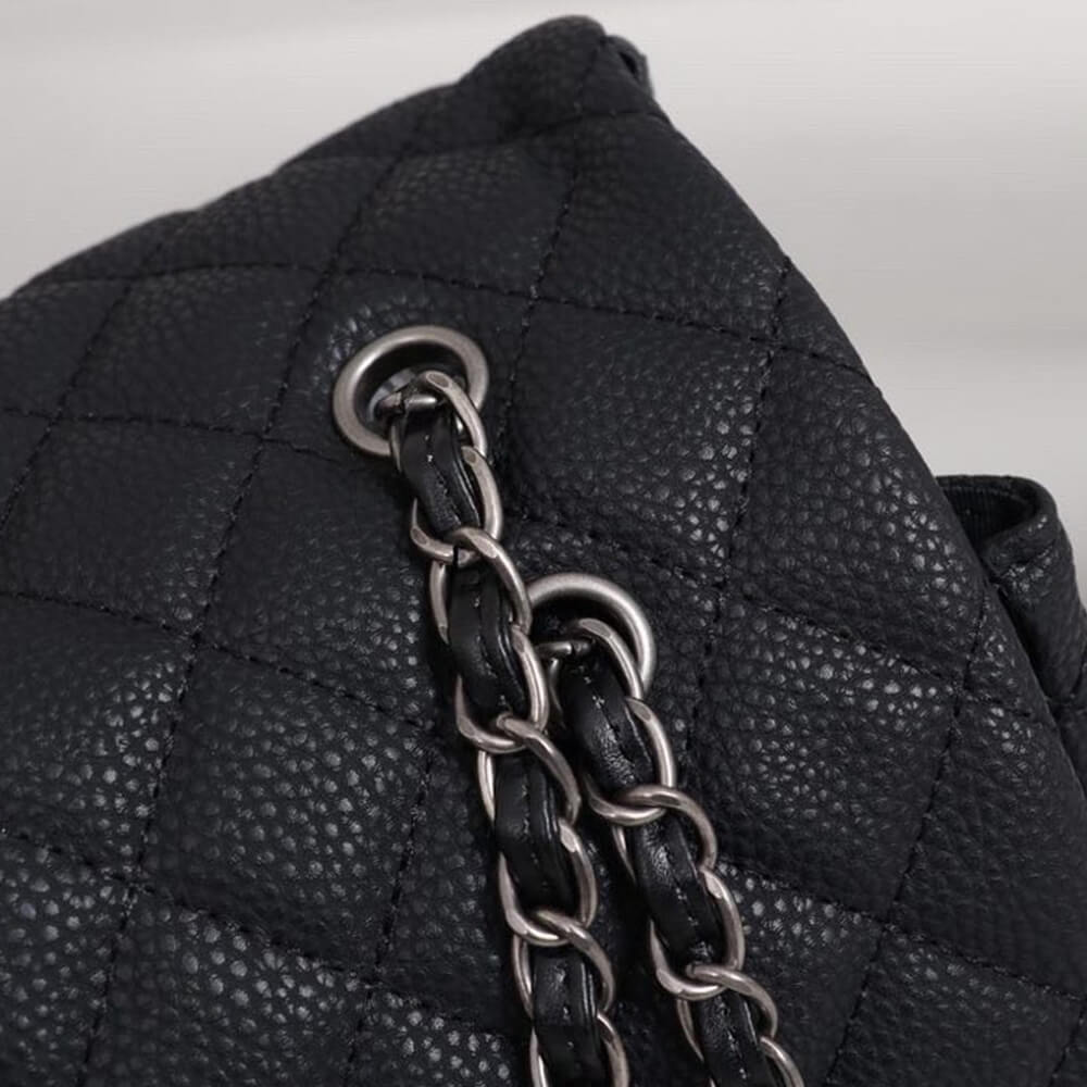 Chanel Travel Flap Bag Black - Replica Luxury Bags™