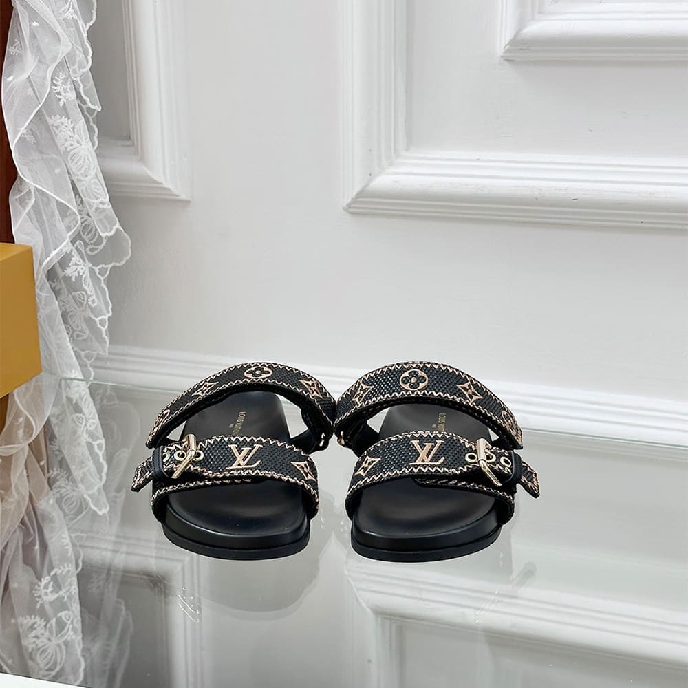 LV Bom Dia Flat Comfort Mule Shoes - Replica Luxury Bags™