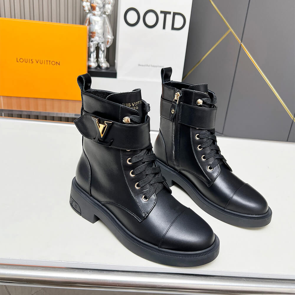LV Citizen Flat Ranger Boot Shoes - Replica Luxury Bags™