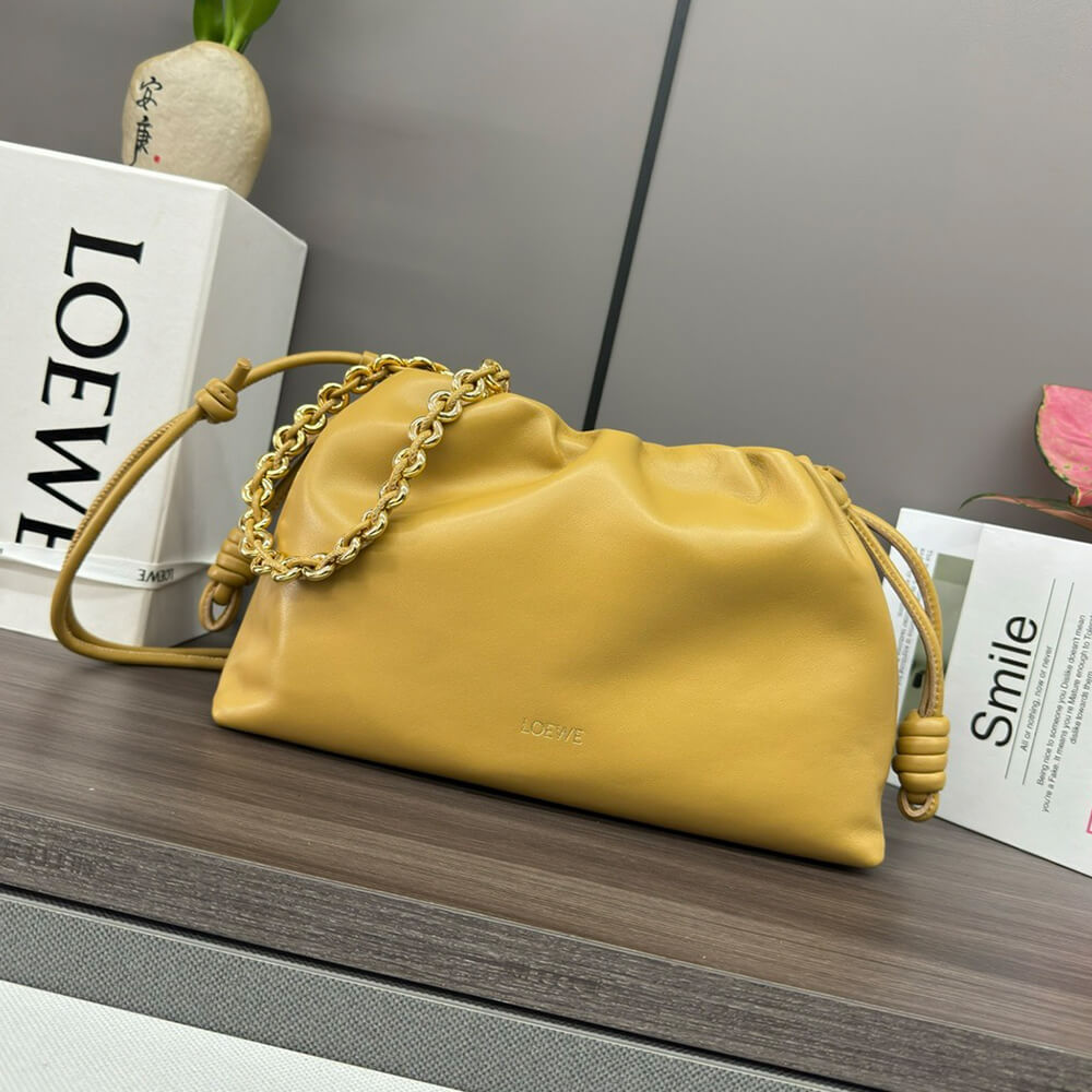 Loewe Medium Flamenco Purse Bag in Mellow Nappa Lambskin - Replica Luxury Bags™