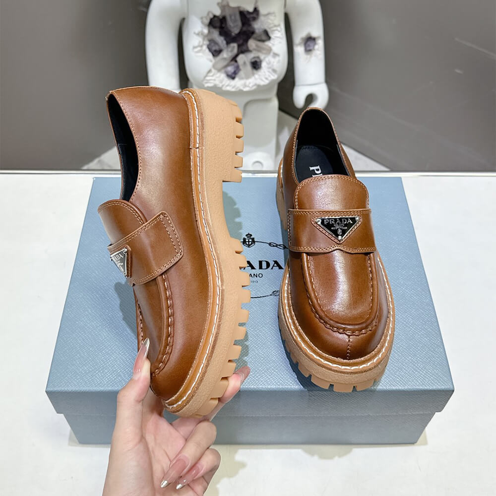 Prada Leather loafers Shoes - Replica Luxury Bags™