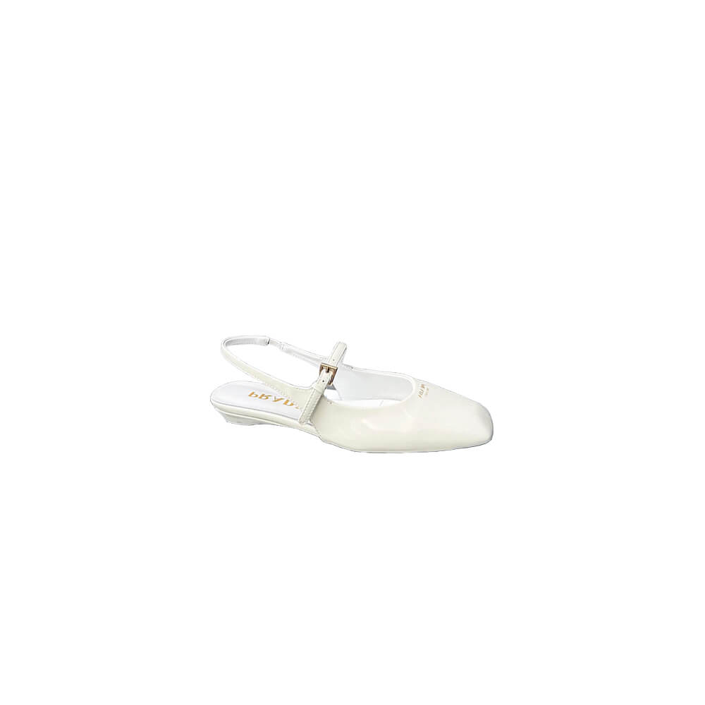 Prada Patent Leather Slingback Ballerinas Shoes - Replica Luxury Bags™