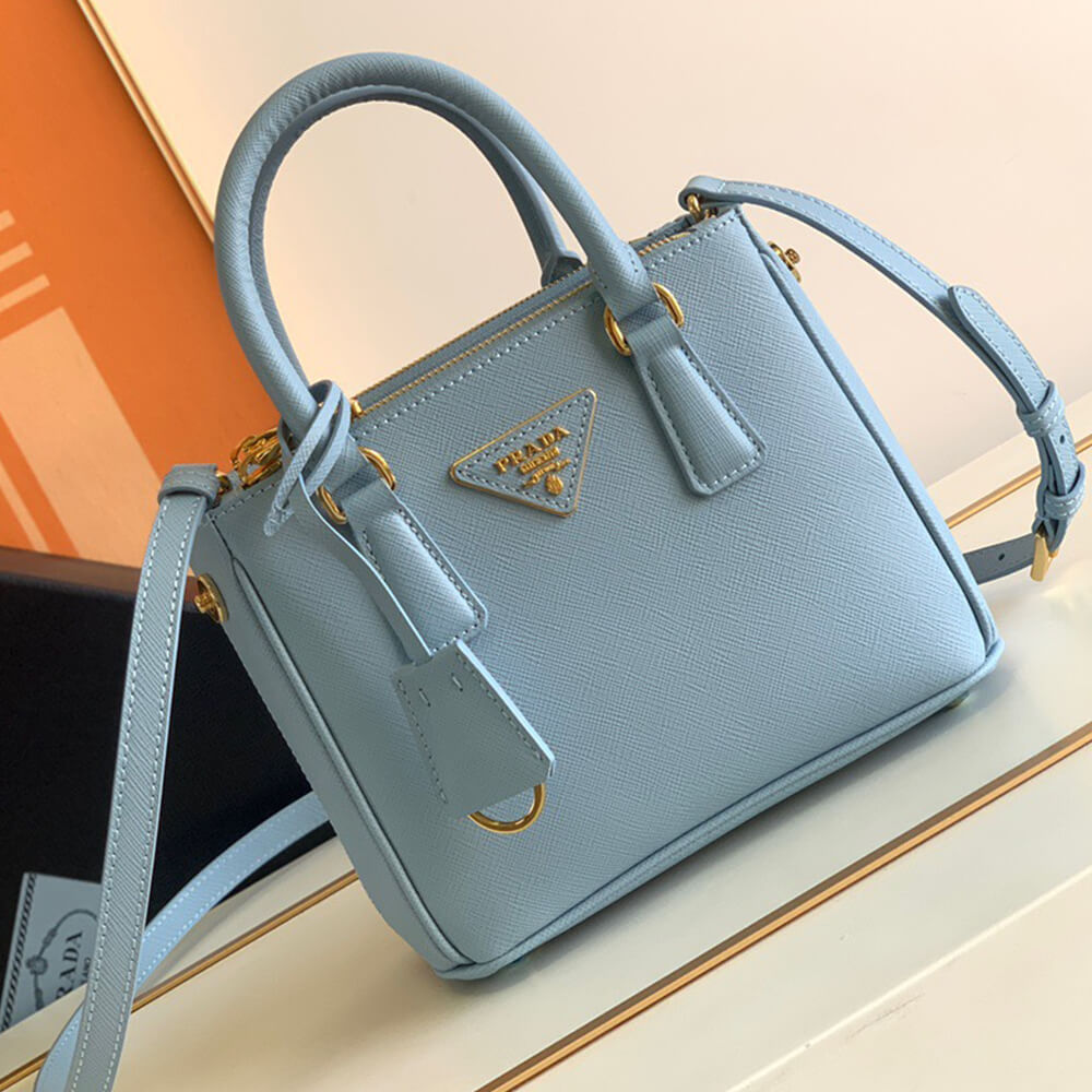 Prada Galleria Saffiano Leather Mini Bag - Replica Luxury Bags™