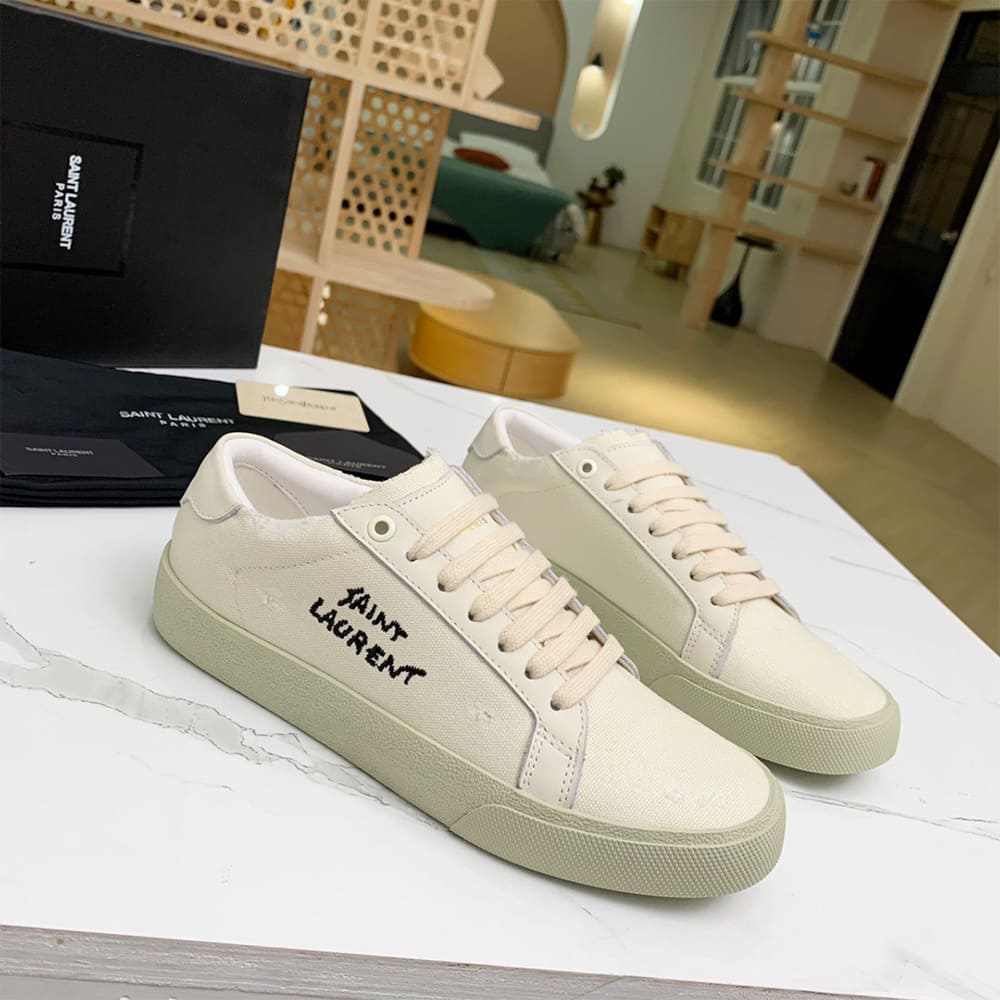 YSL Court Classic Sneaker Shoes - Replica Luxury Bags™