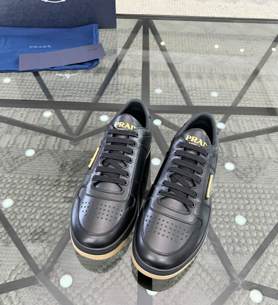 Prada Downtown nappa leather sneakers Shoes - Replica Luxury Bags™