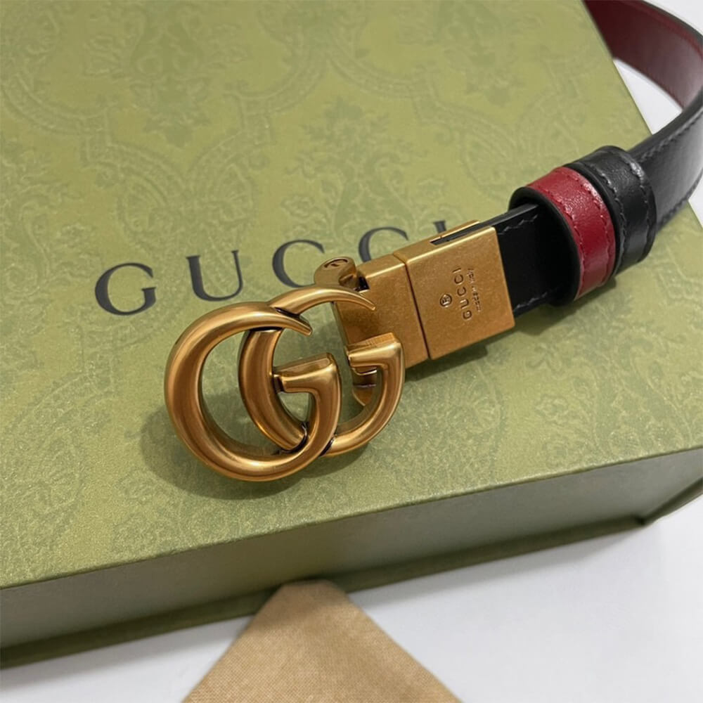 GUCCI Marmont Reversible 20mm Belt - Replica Luxury Bags™