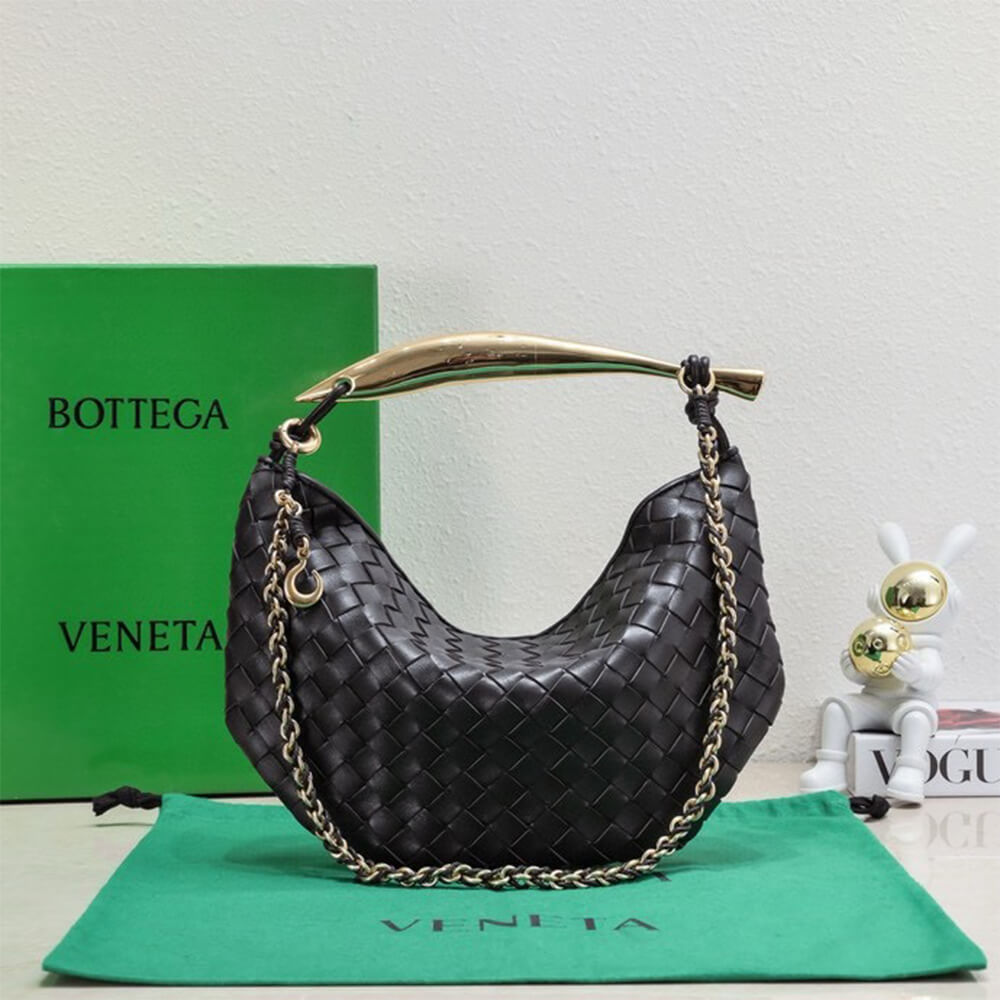 Bottega Veneta Sardine Bag With Chain - Replica Luxury Bags™