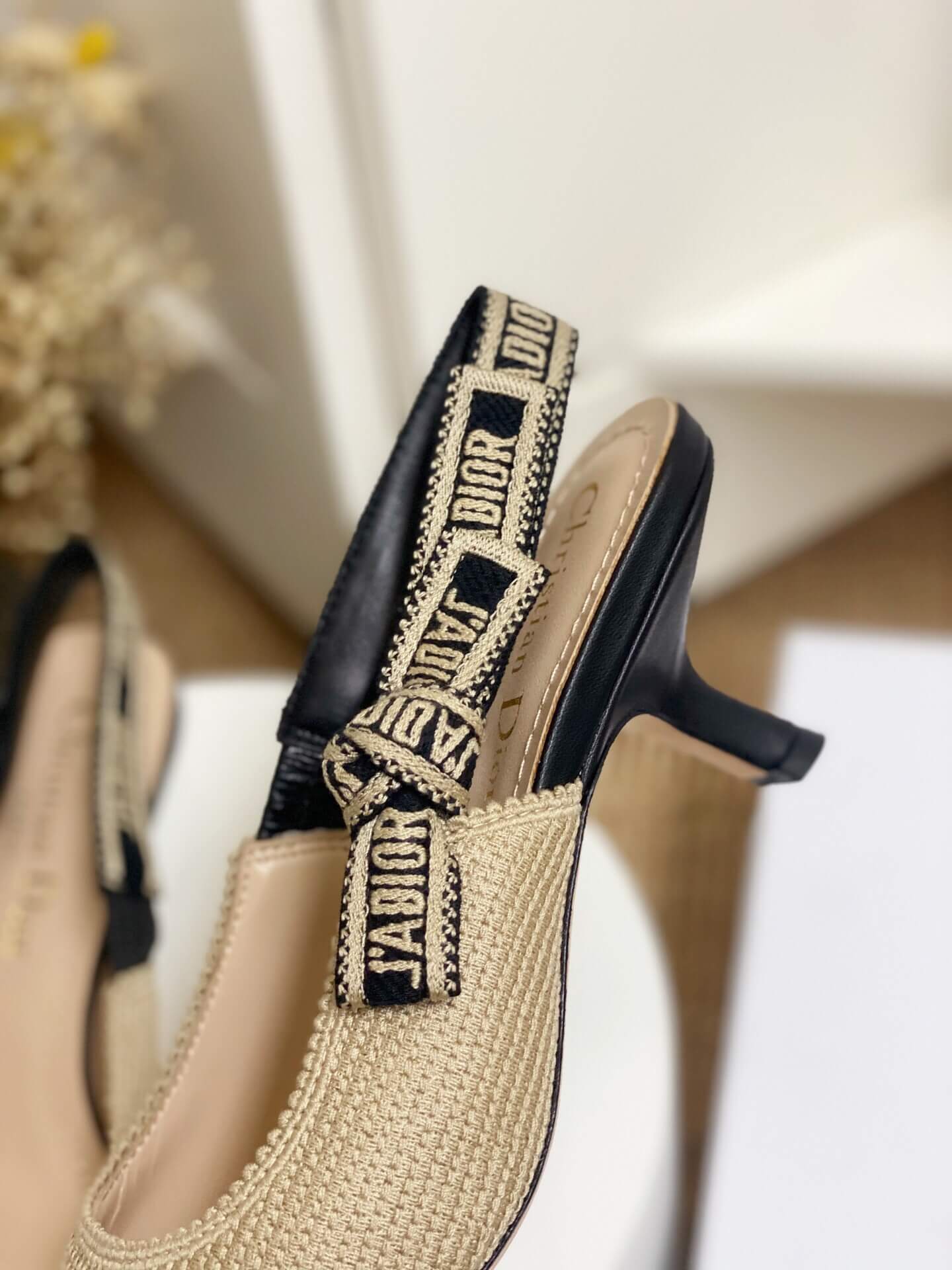 J Adior Slingback Pump Shoes - Replica Luxury Bags™