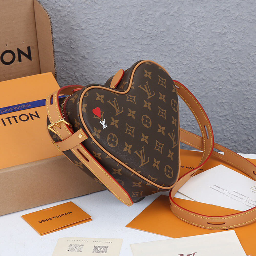 LV Game On Coeur Heart-shape Bag - Replica Luxury Bags™