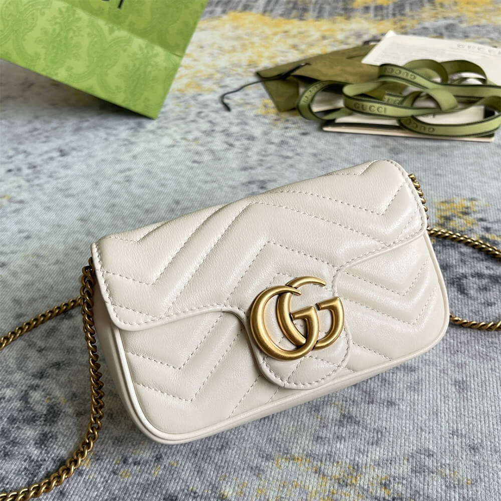 Gucci GG Marmont Matelasse Leather Super Mini Bag - Replica Luxury Bags™