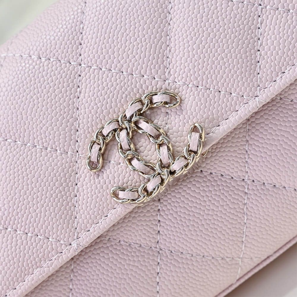 Chanel Flap Phone Holder Bag with Chain - Replica Luxury Bags™