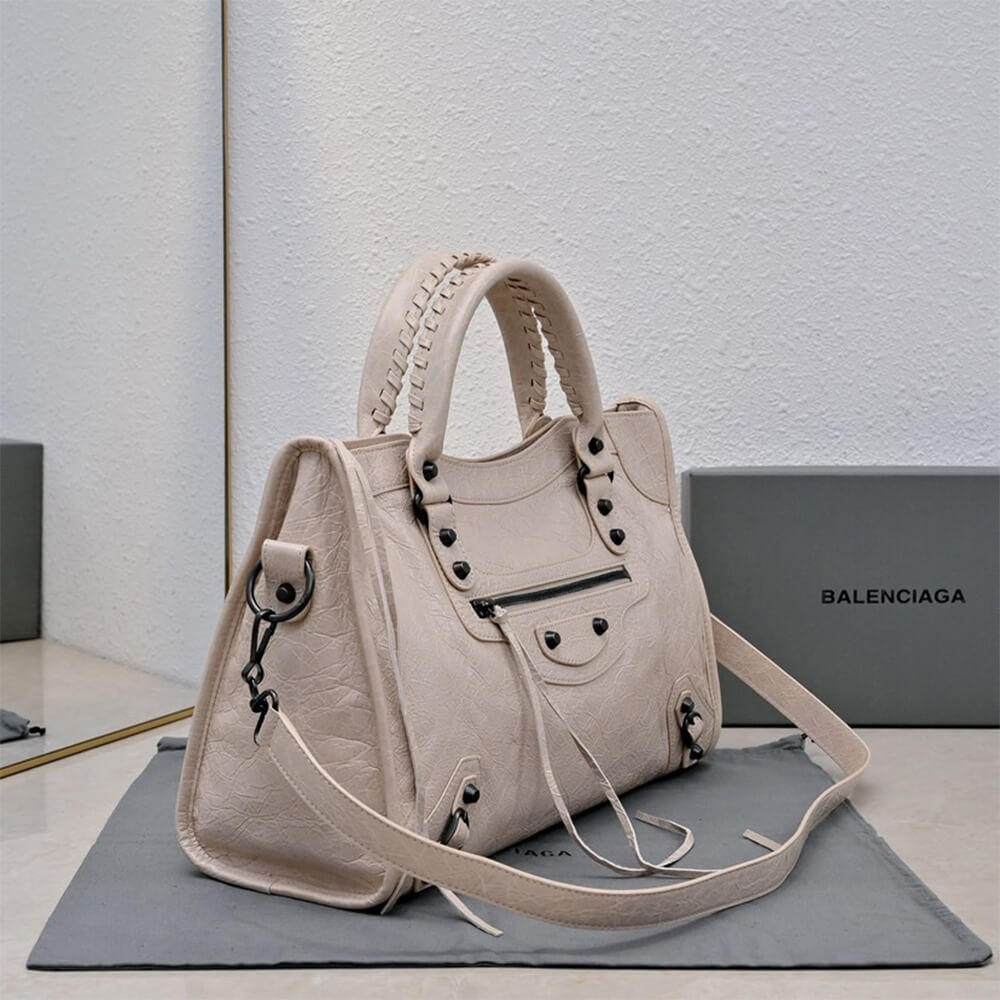 Balenciaga Women's Le City Bag Medium - Replica Luxury Bags™