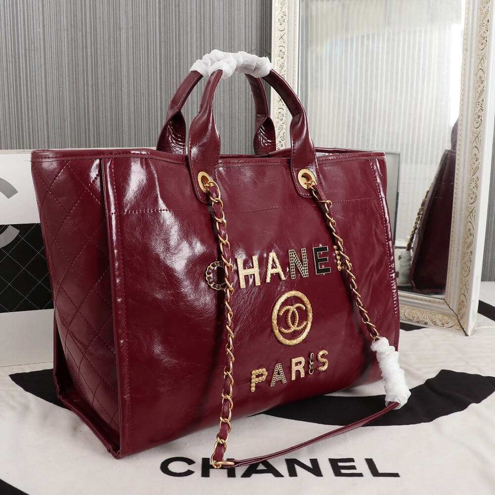 Chanel Large Deauville Tote Bag - Replica Luxury Bags™