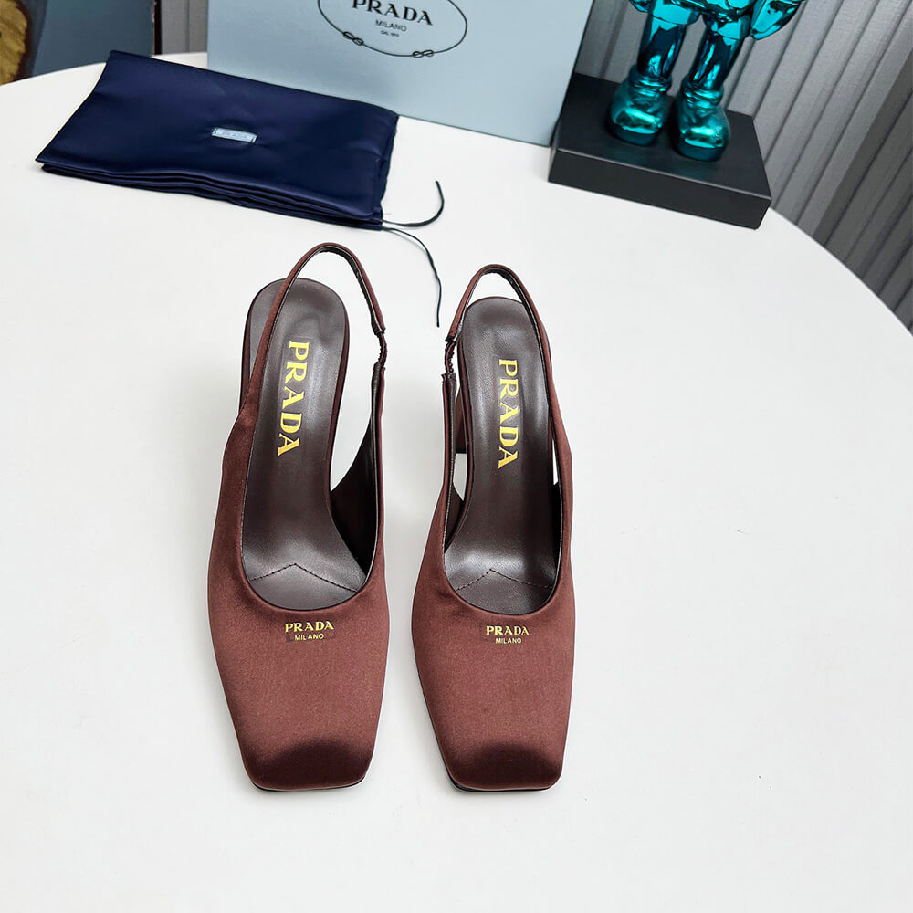 Prada Slingback Pumps Shoes - Replica Luxury Bags™