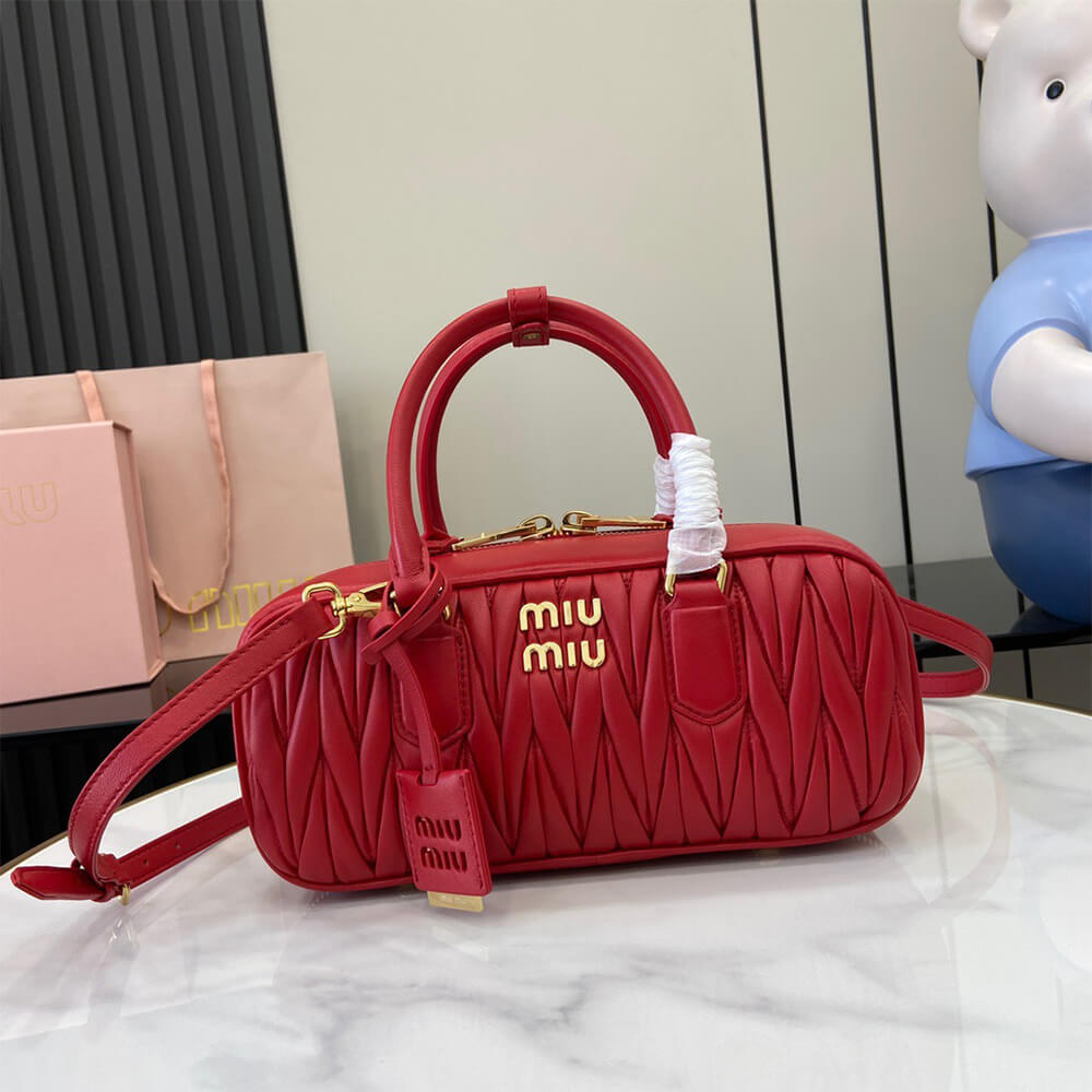 Miumiu Large Arcadie Matelasse Nappa Bag - Replica Luxury Bags™