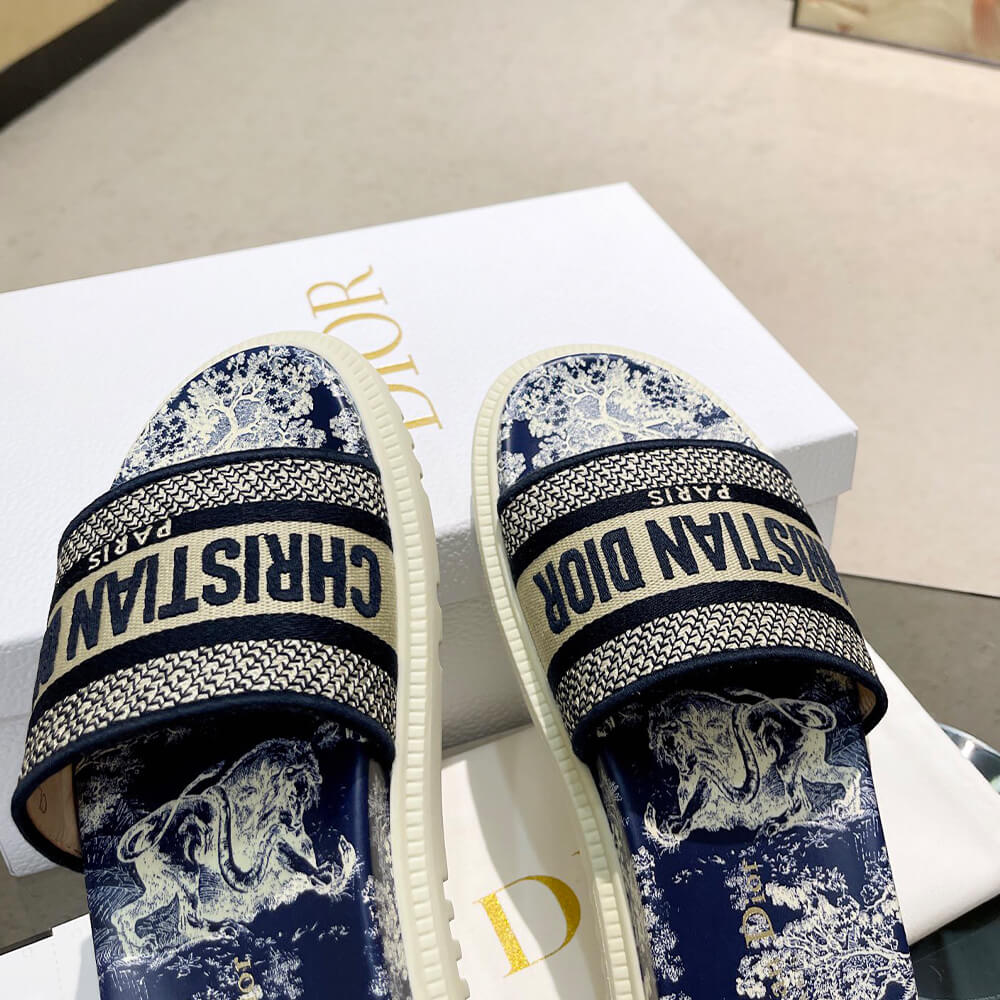 Dior Dway Slide Shoes - Replica Luxury Bags™
