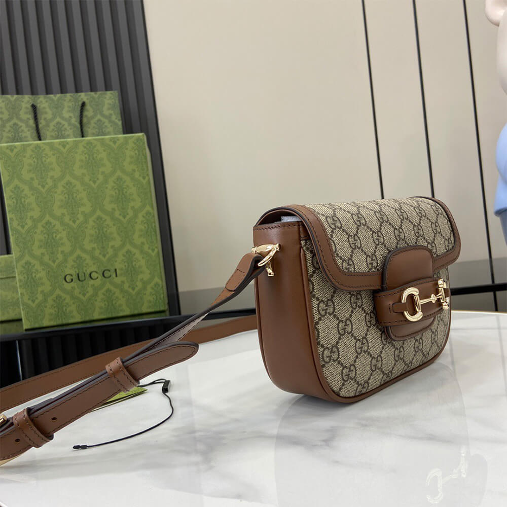 Gucci Horsebit 1955 Soft Small Shoulder Bag - Replica Luxury Bags™