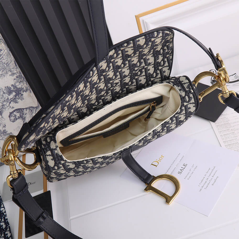 Dior Saddle Bag With Strap - Replica Luxury Bags™