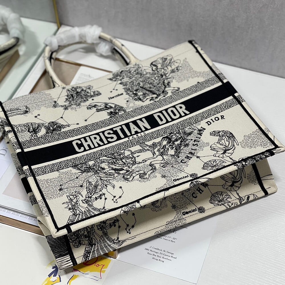 Large Dior Book Tote Bag - Replica Luxury Bags™
