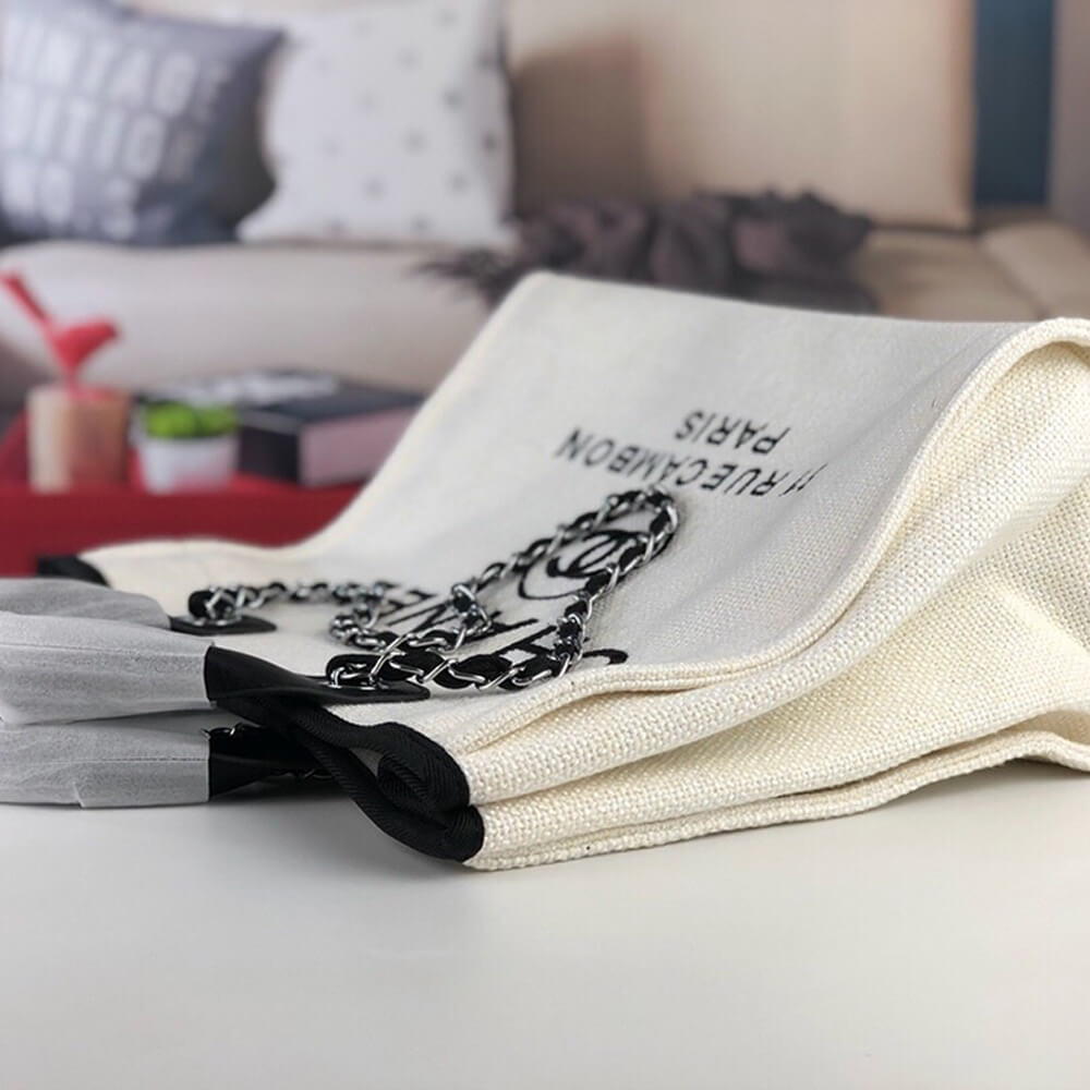 Chanel Deauville Large Tote Bag - Replica Luxury Bags™