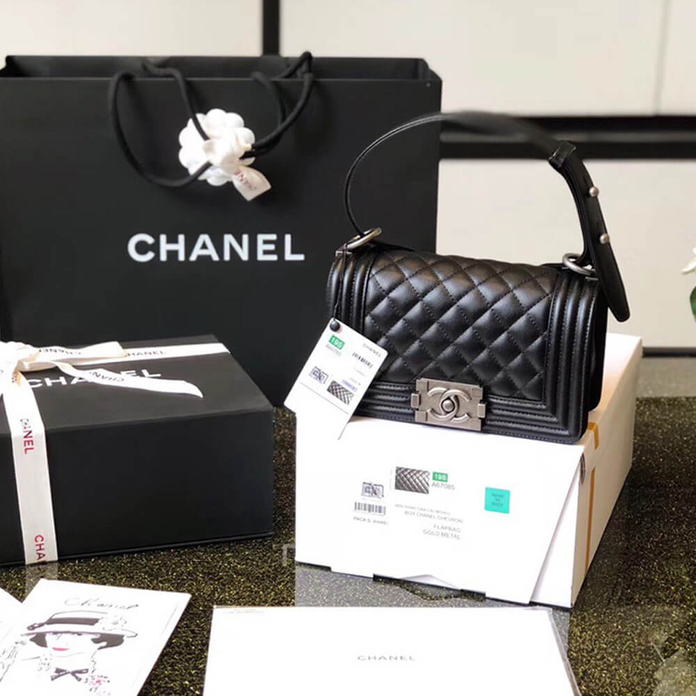 Small Boy Chanel Handbag - Replica Luxury Bags™