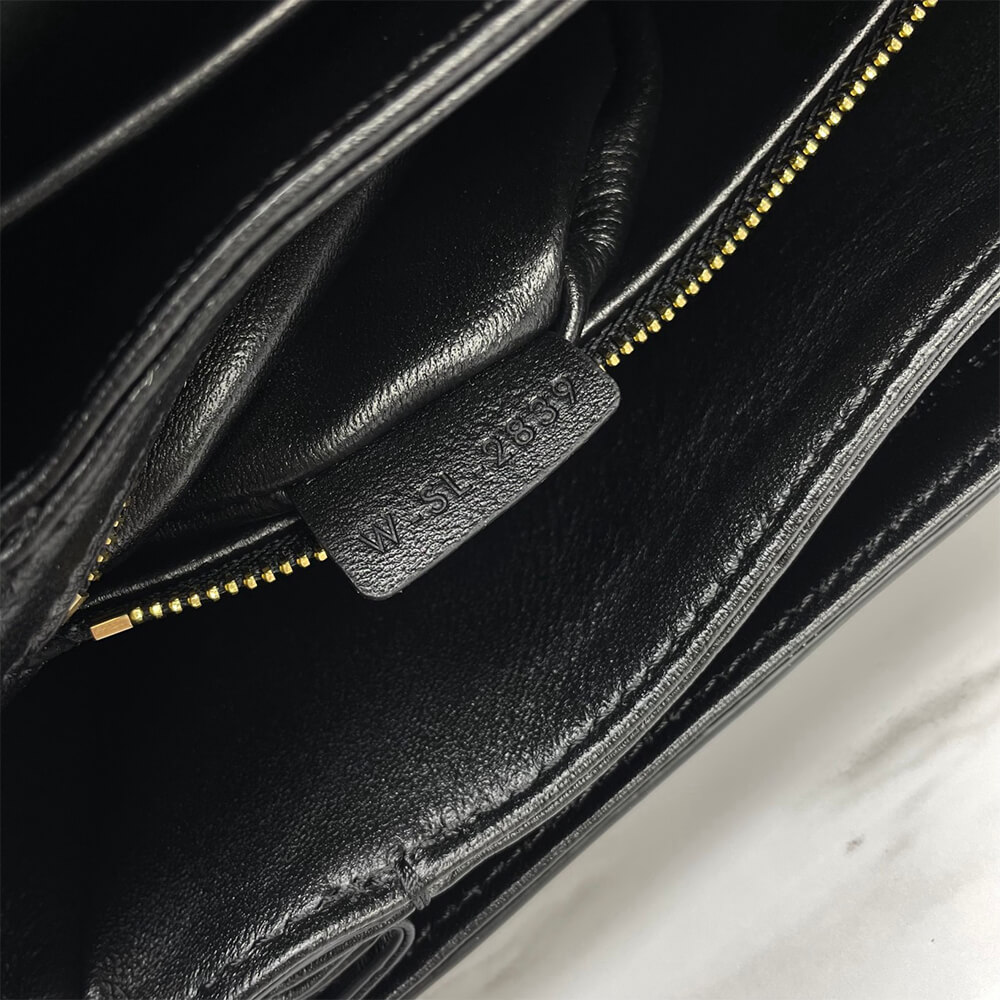Celine Classique Triomphe Bag In Shiny Calfskin - Replica Luxury Bags™