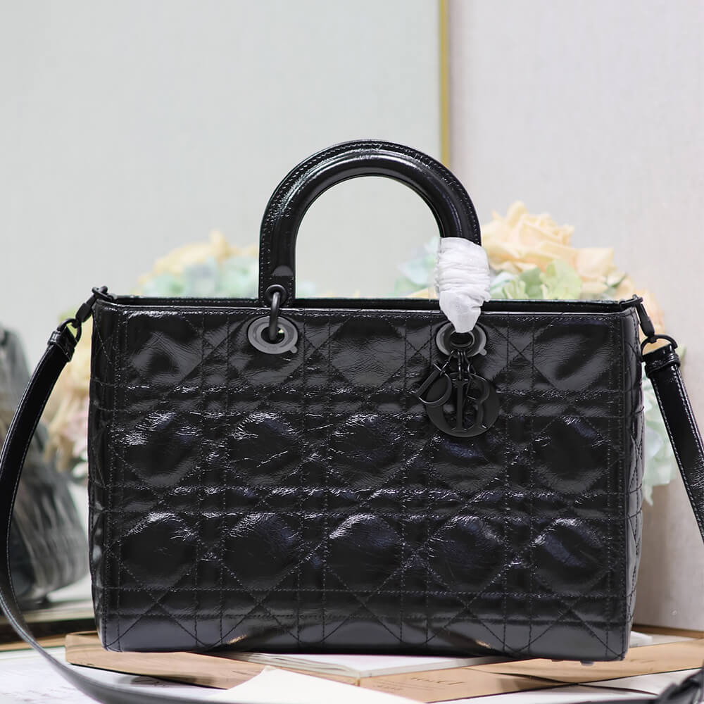 Dior Large Lady D-Sire Bag - Replica Luxury Bags™