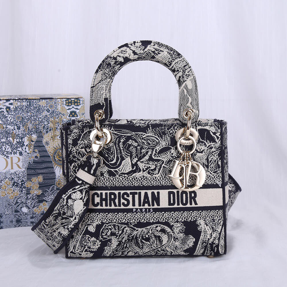 Dior Medium Lady D-Lite Bag - Replica Luxury Bags™