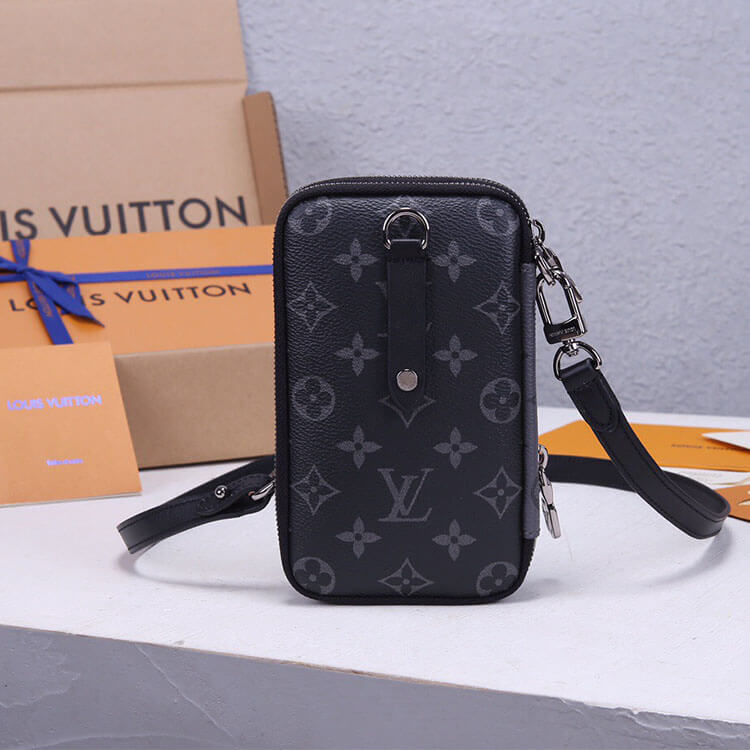 LV Double Phone Pouch Bag - Replica Luxury Bags™