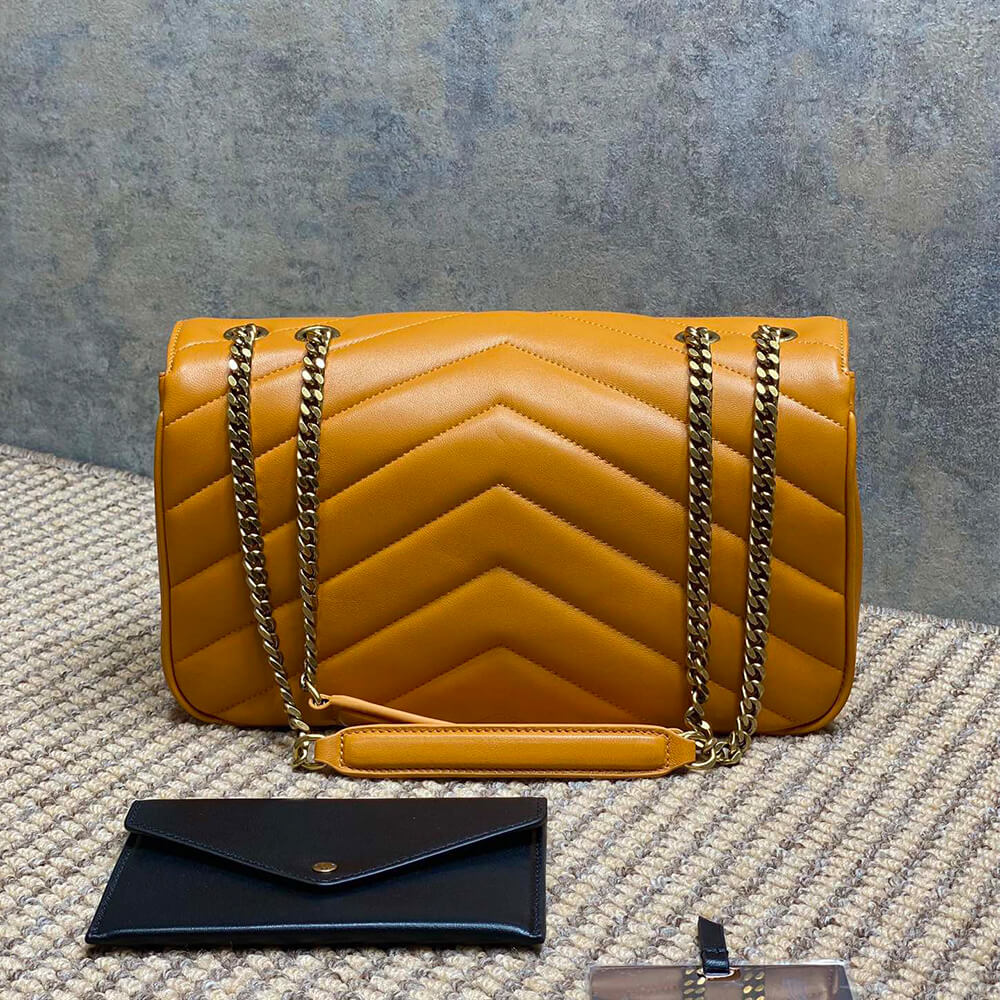 YSL Loulou Medium Bag in Matelasse Lambskin - Replica Luxury Bags™