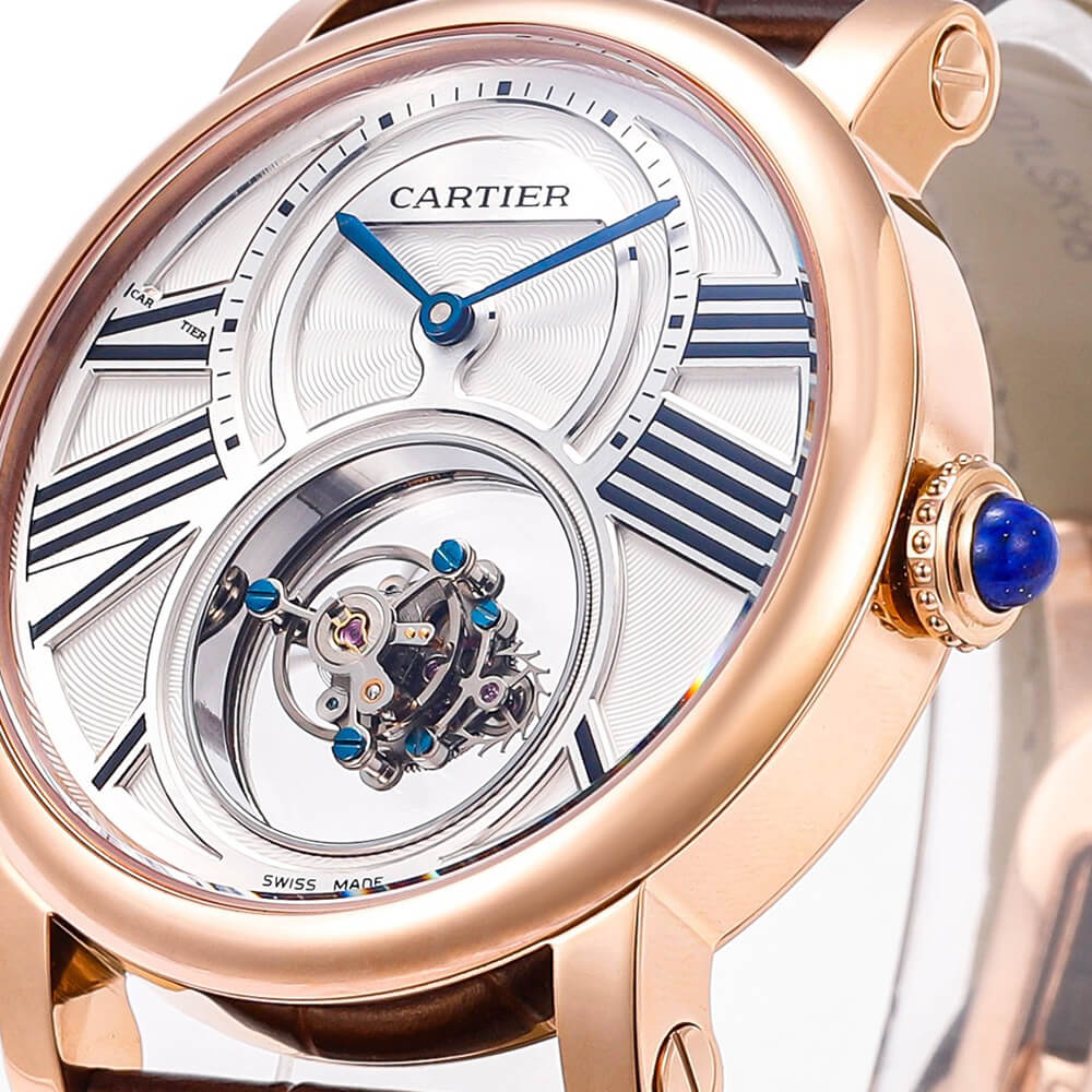 Rotonde de Cartier Double Tourbillon watch - Replica Luxury Bags™