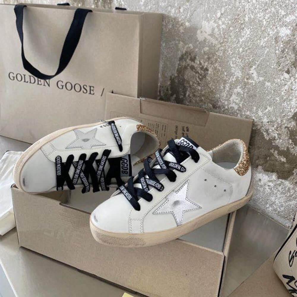 Golden Goose Super-Star Sneakers Shoes - Replica Luxury Bags™