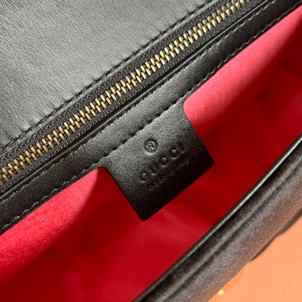 Gucci GG Velvet Small Marmont Shoulder Bag - Replica Luxury Bags™