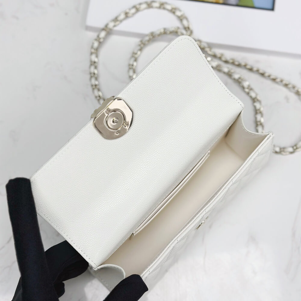 Chanel Flap Phone Holder with Chain Bag - Replica Luxury Bags™