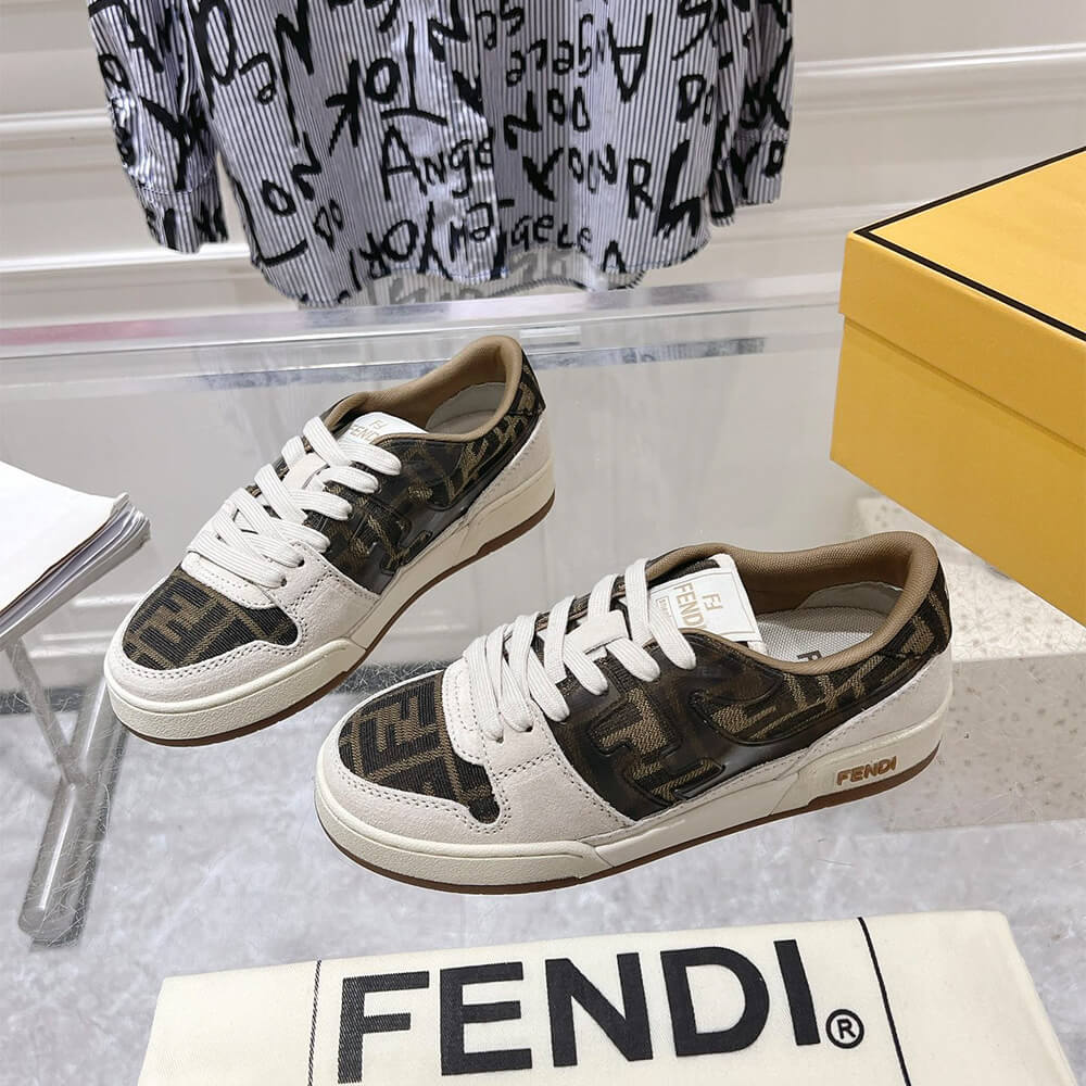 Fendi Match Sneakers Shoes - Replica Luxury Bags™