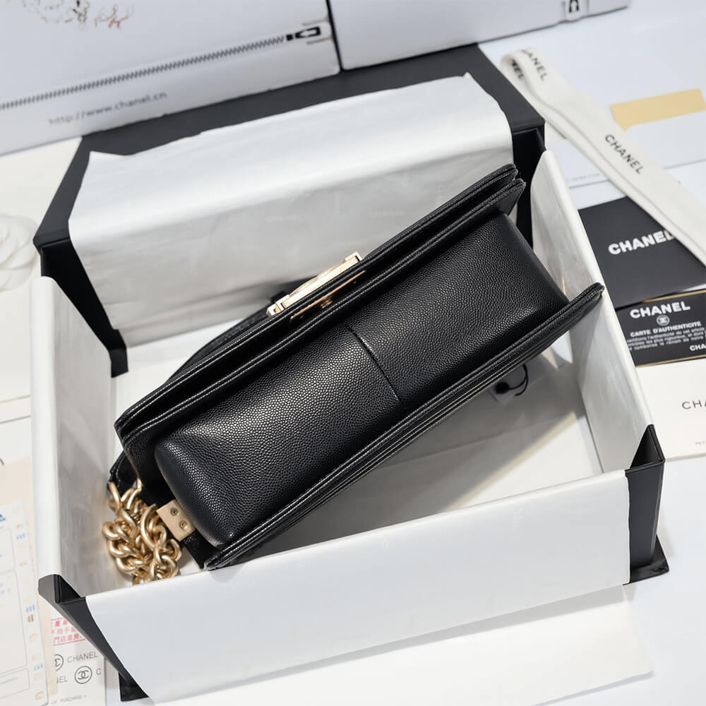 Chevron Caviar Boy Chanel Handbag - Replica Luxury Bags™