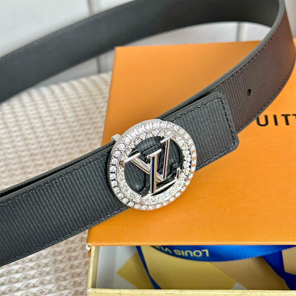 LV Circle Tresor 35mm Reversible Belt - Replica Luxury Bags™