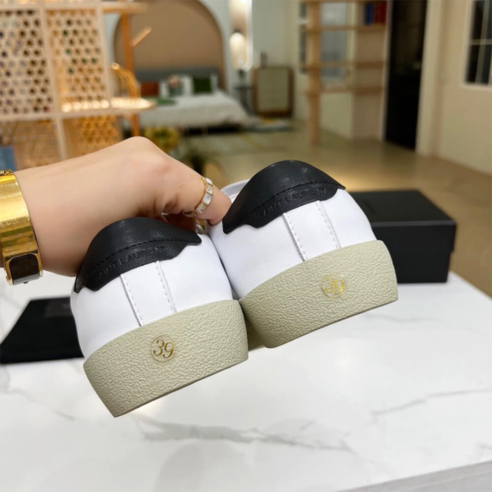 YSL Court Classic Sneaker Shoes - Replica Luxury Bags™