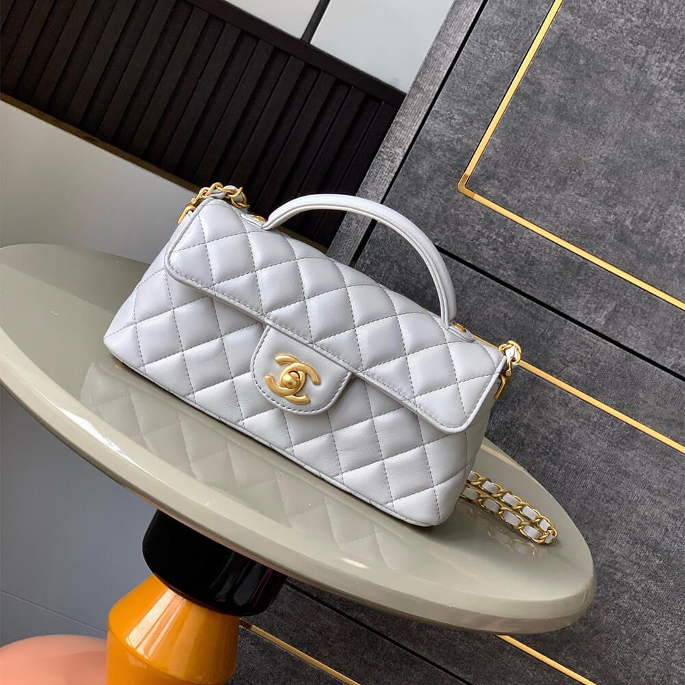 CHANEL Mini Flap Bag with Top Handle - Replica Luxury Bags™