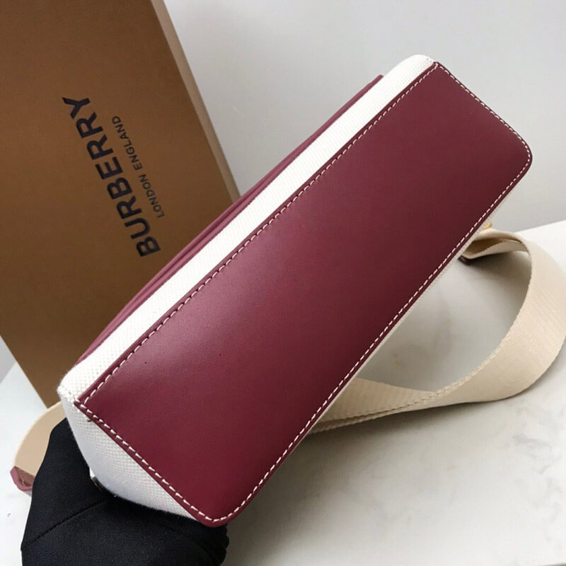 Burberry Horseferry Small Canvas Shoulder Bag - Replica Luxury Bags™