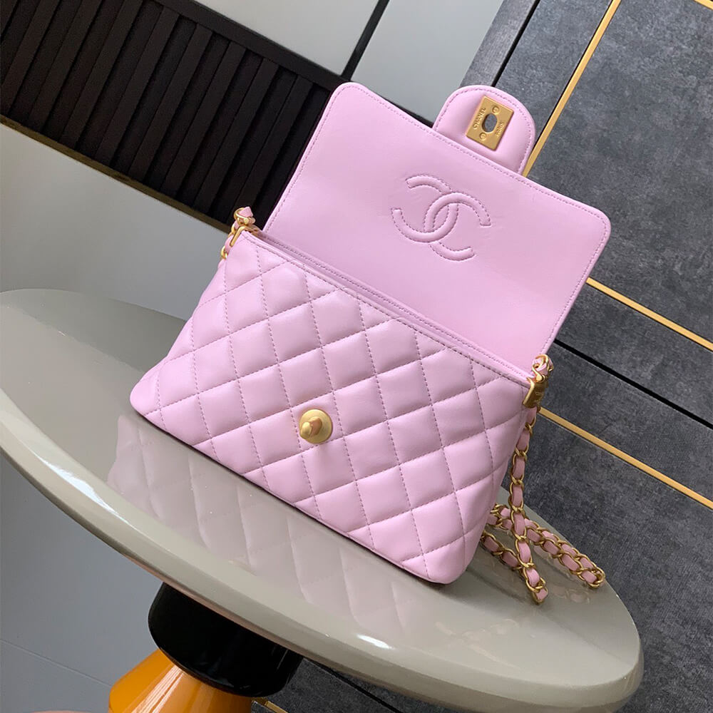Chanel Small Flap Bag with Top Handle - Replica Luxury Bags™