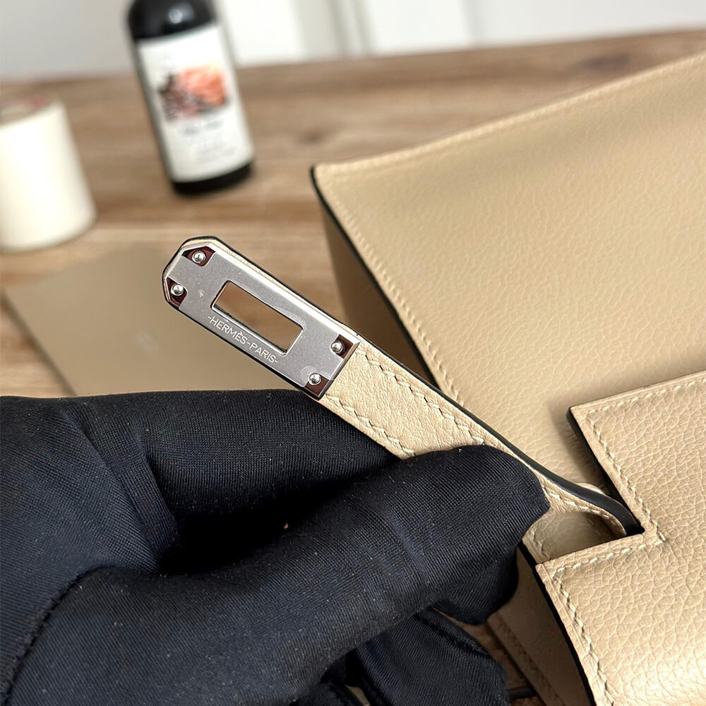 Hermes Kelly Danse Bag in Beige - Replica Luxury Bags™