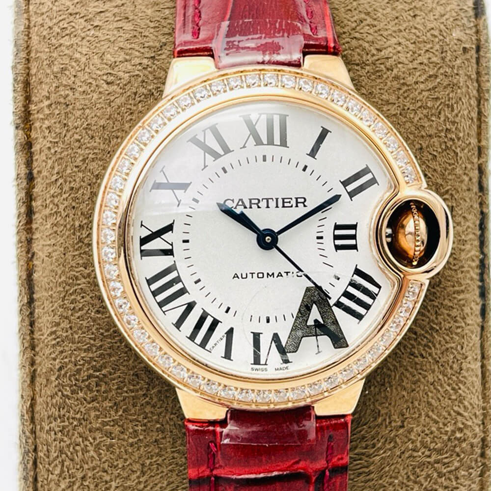 Cartier 33mm Ballon Bleu de Cartier watch - Replica Luxury Bags™