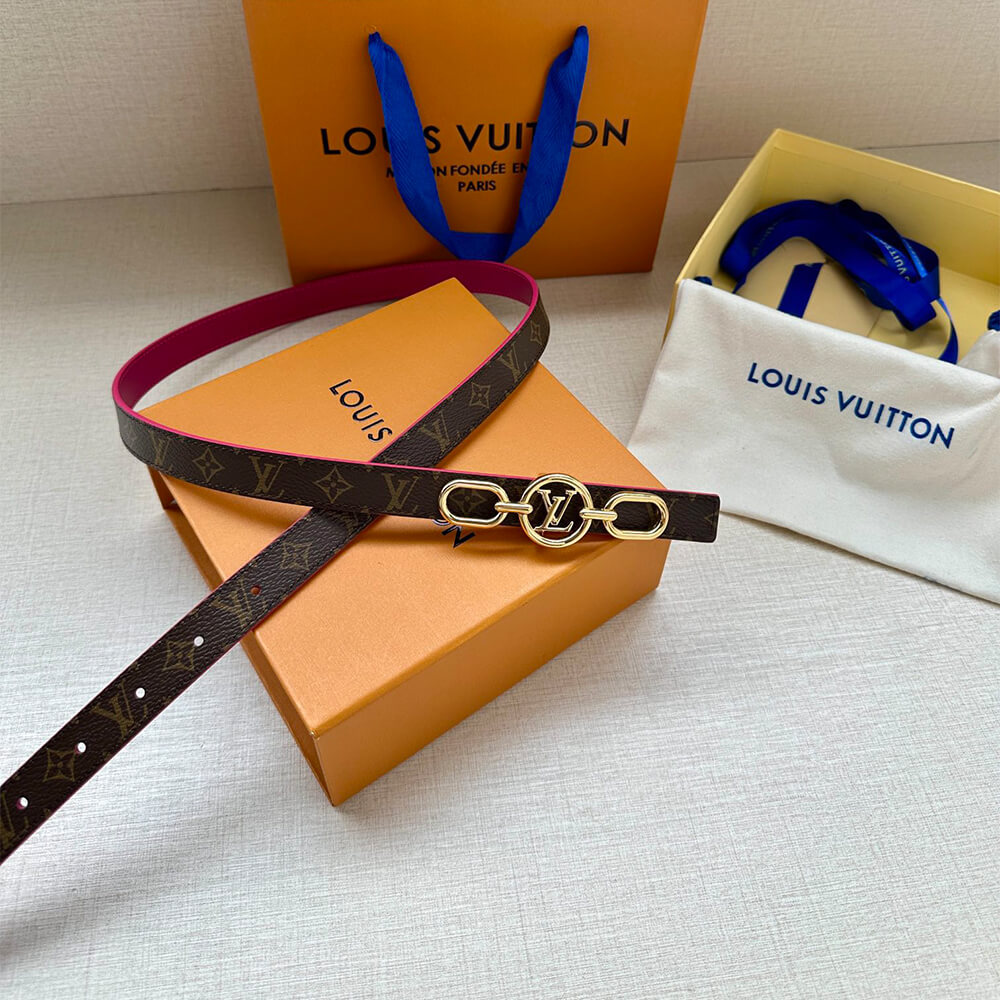 LV Circle Prime 20mm Reversible Belt - Replica Luxury Bags™