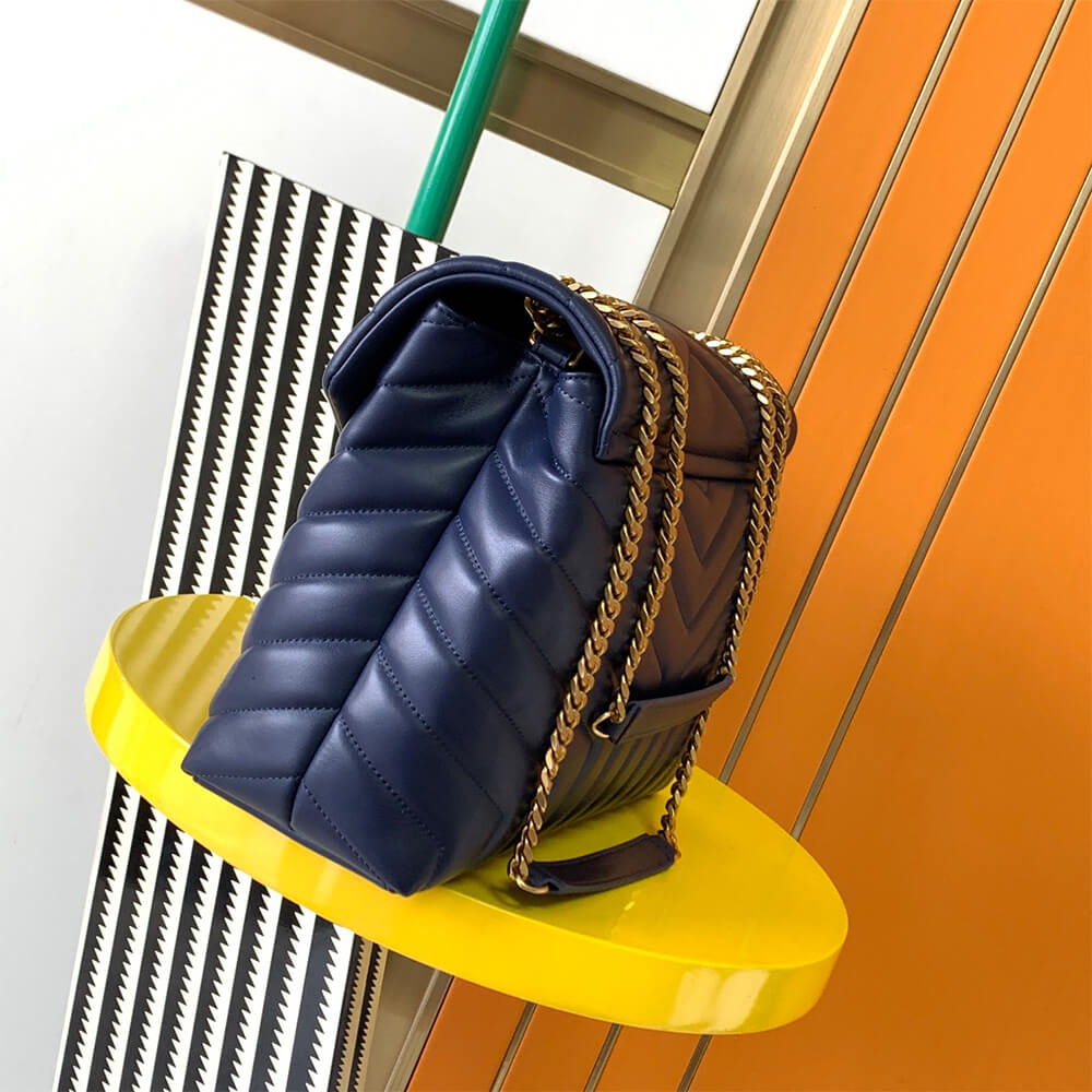 YSL Loulou Medium Chain Bag - Replica Luxury Bags™