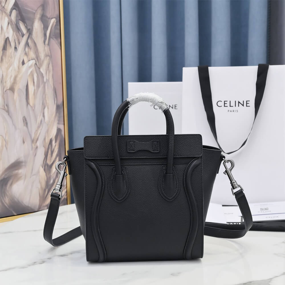 Celine Nano Luggage Bag In Calfskin - Replica Luxury Bags™