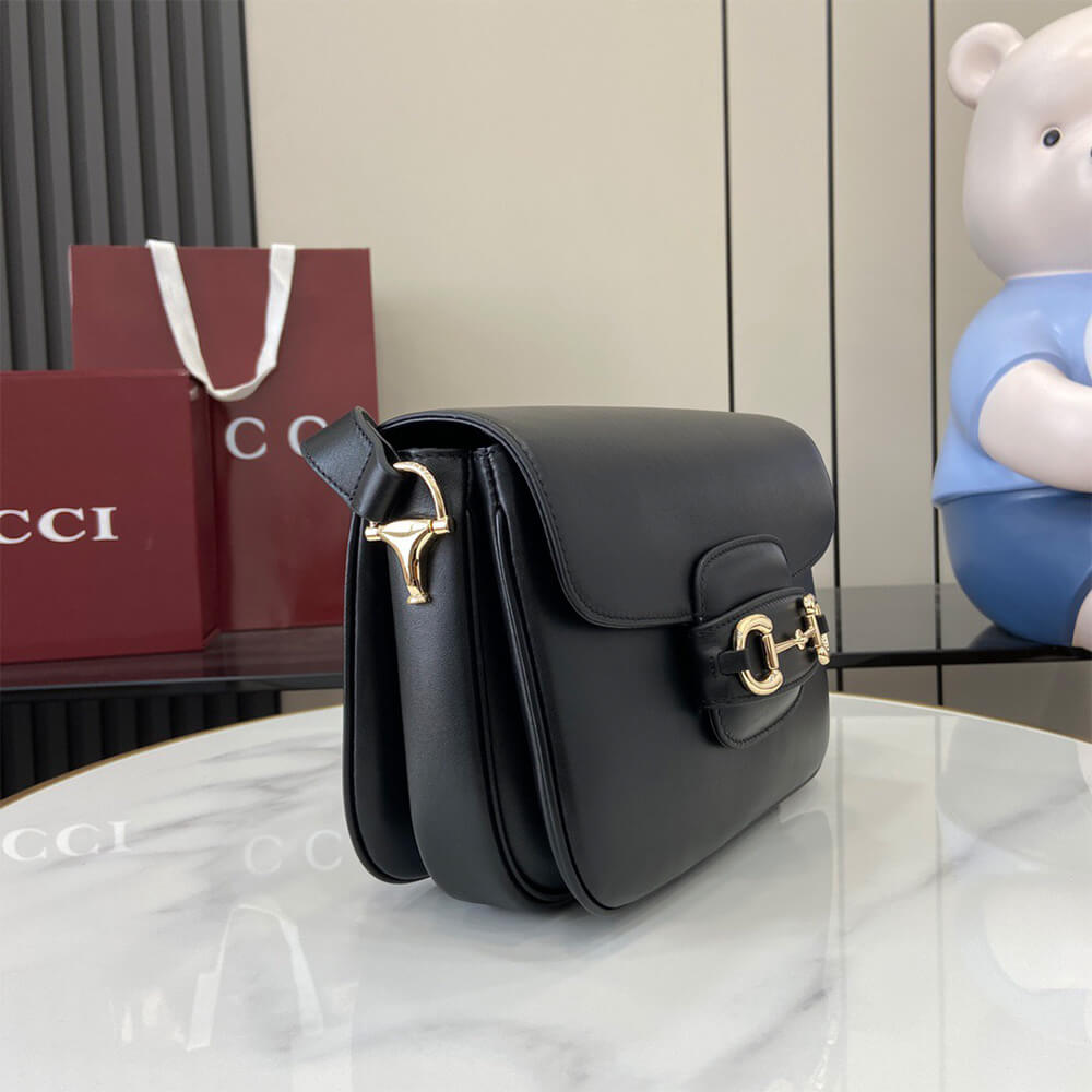 Gucci Horsebit 1955 Soft Medium Shoulder Bag - Replica Luxury Bags™