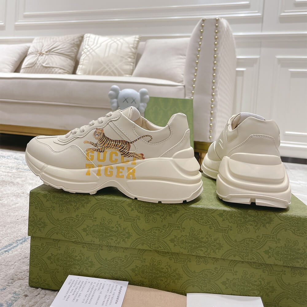Gucci Tiger Rhyton Sneaker Shoes - Replica Luxury Bags™