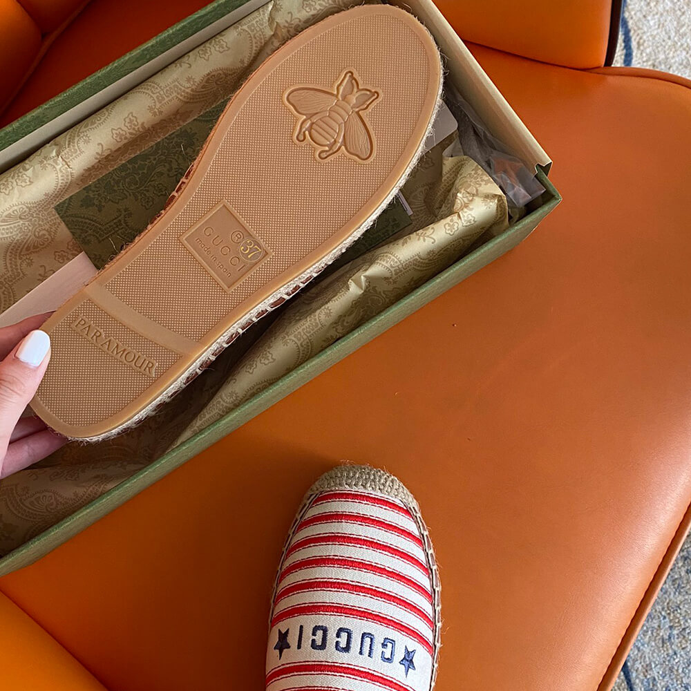 Women s Gucci Star Espadrille Shoes - Replica Luxury Bags™