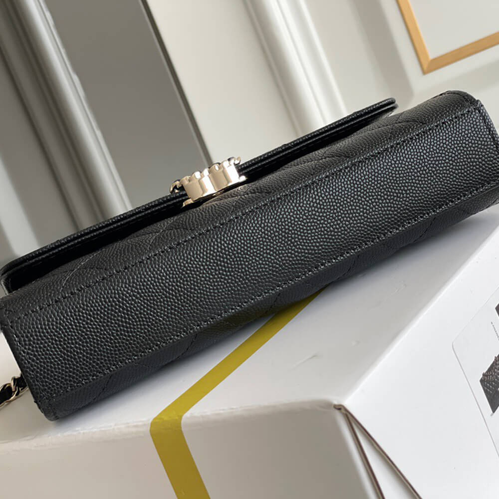 Chanel Flap Bag Phone Holder with Chain and Top Handle - Replica Luxury Bags™